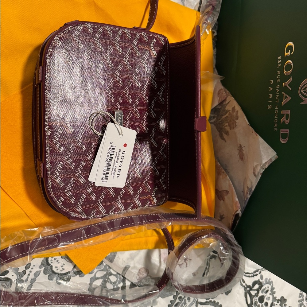 Authentic Goyard Belvedere PM